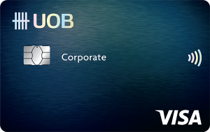 UOB VISA CORPORATE CARD
บัตรเครดิตวีซ่าคอร์ปอเรทการ์ด